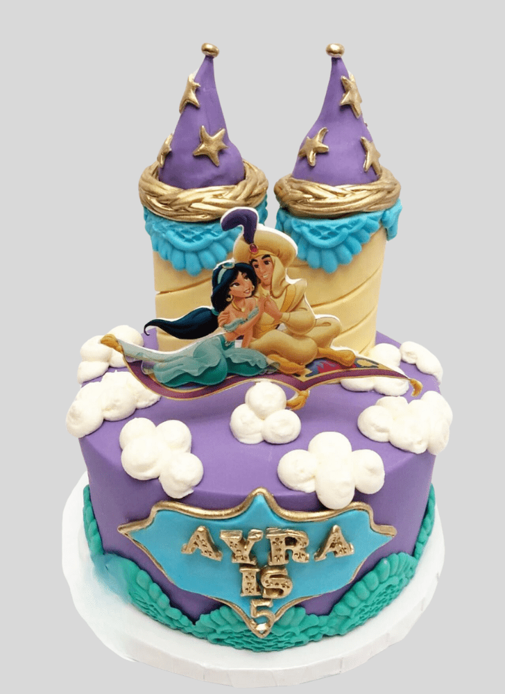 Elegant Aladdin Cake