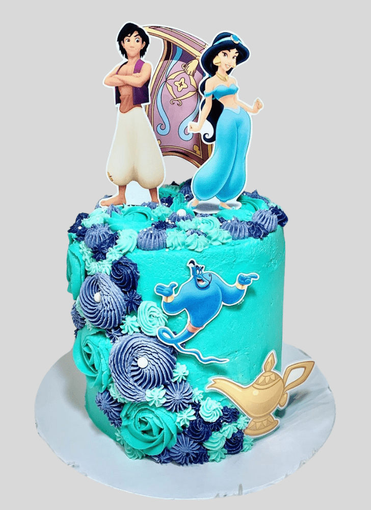 Pleasing Aladdin Cake