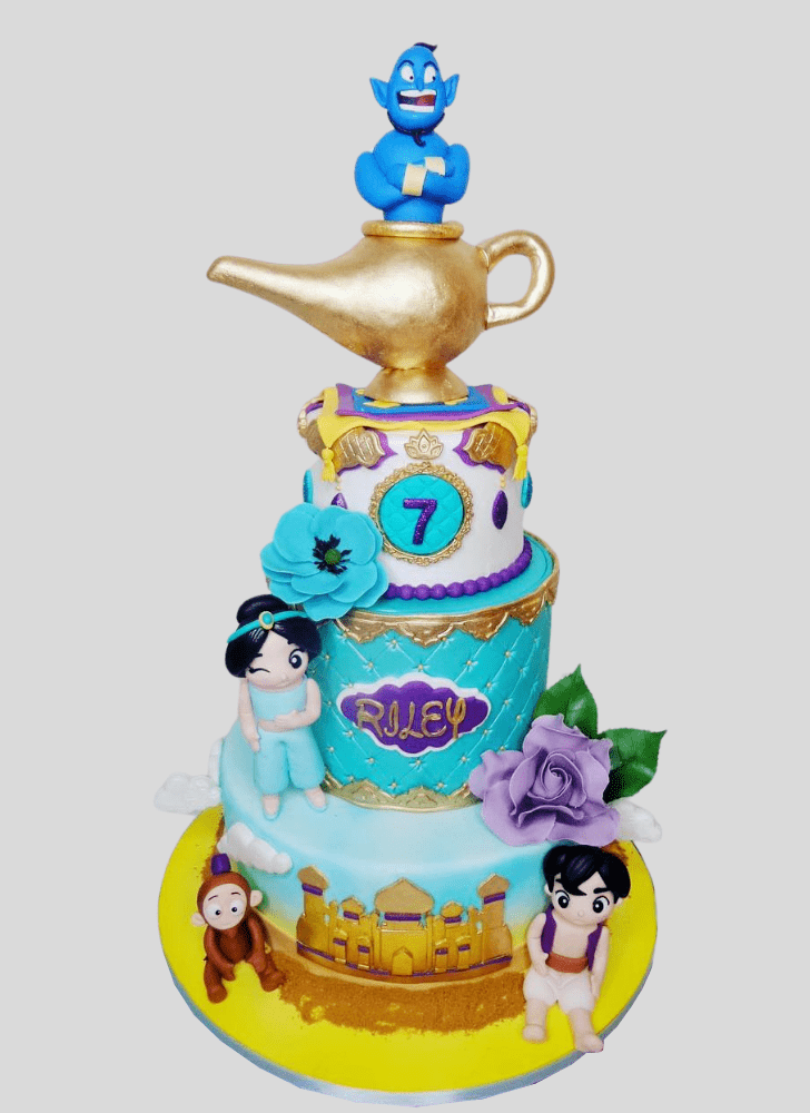 Pretty Aladdin Cake