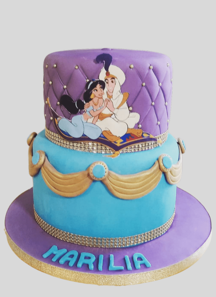 Shapely Aladdin Cake