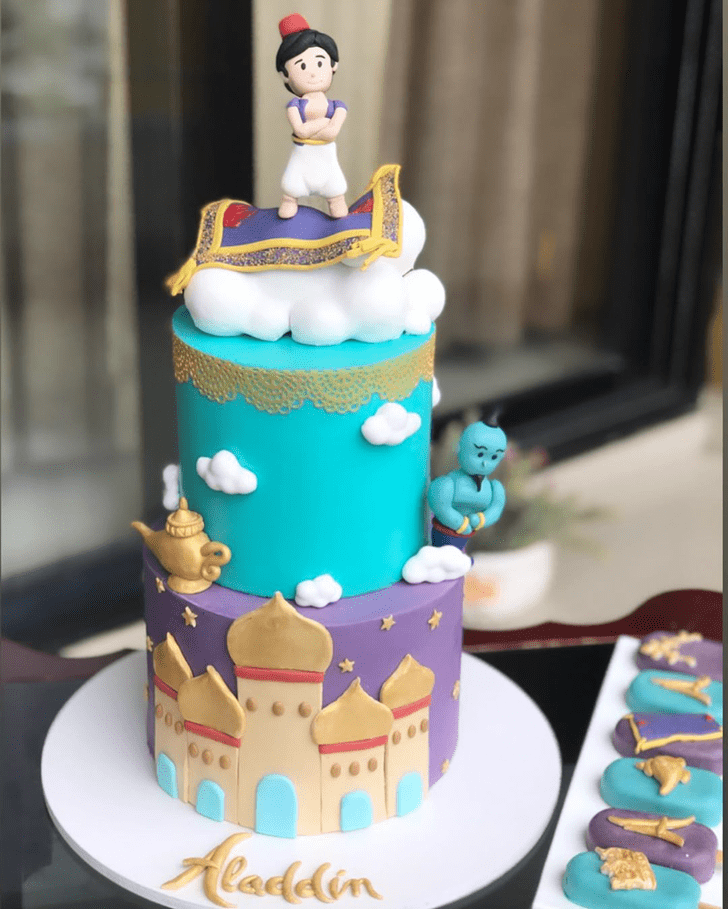 Adorable Aladdin Cake