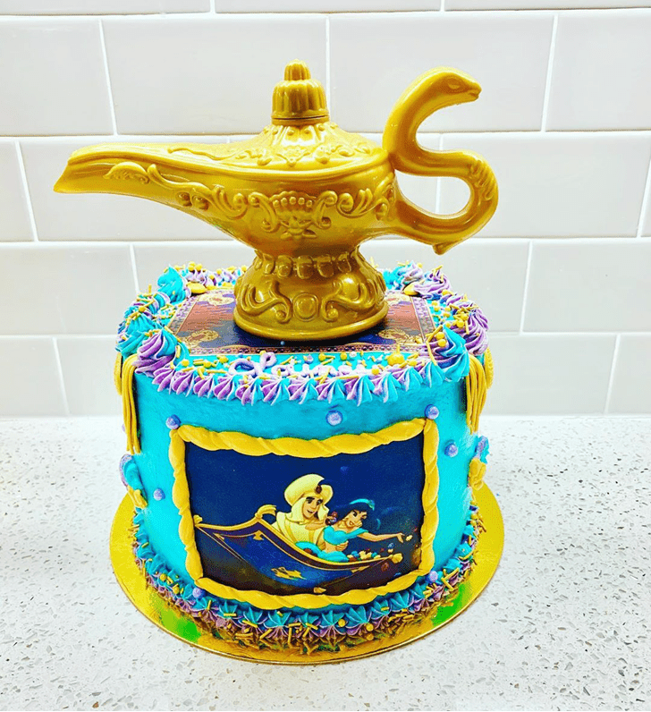 Appealing Aladdin Cake