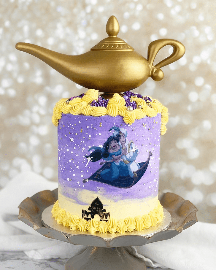 Beauteous Aladdin Cake