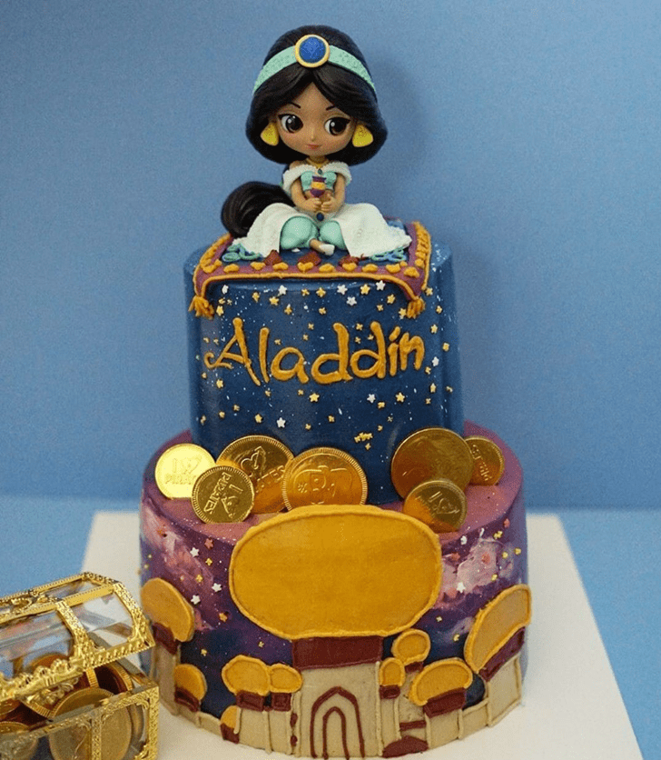 Comely Aladdin Cake