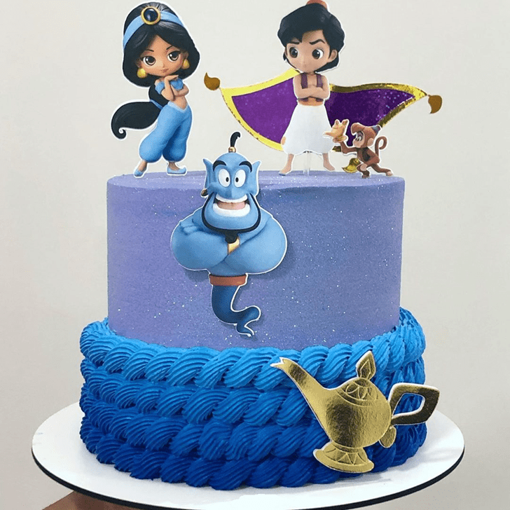 Cute Aladdin Cake