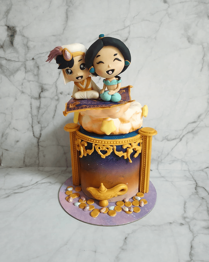 Elegant Aladdin Cake