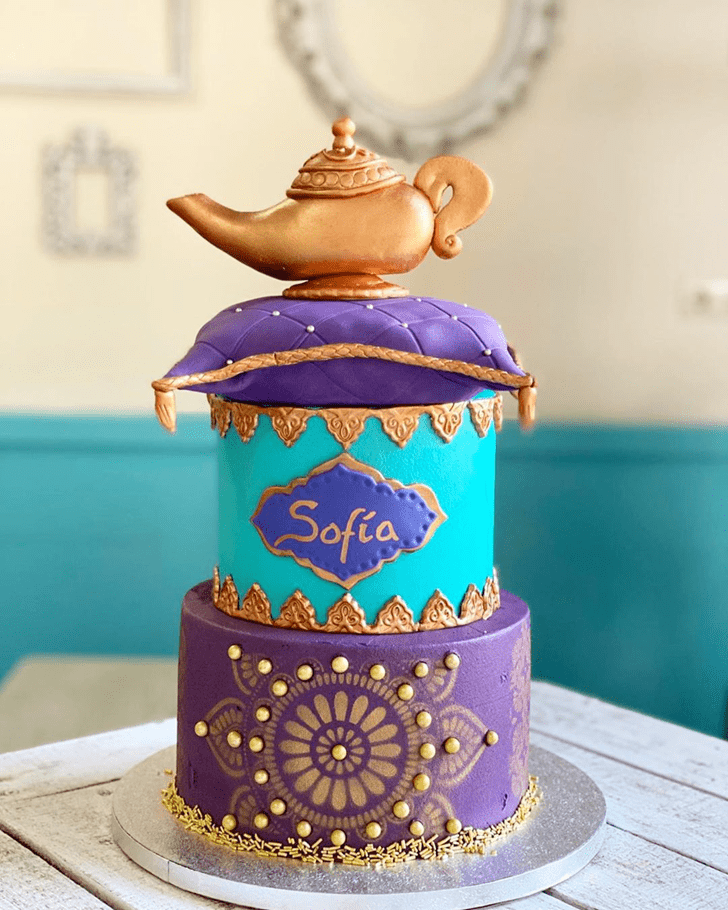 Enthralling Aladdin Cake