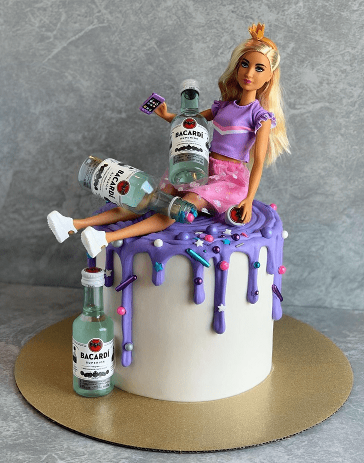 Appealing Alcohol Cake
