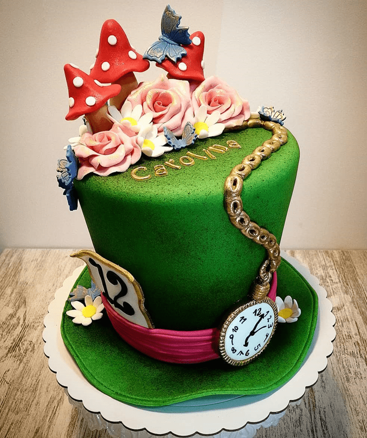 Ravishing Alice in Wonderland Cake