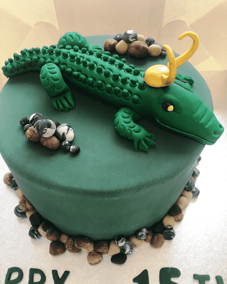 Adorable Alligator Cake Cake