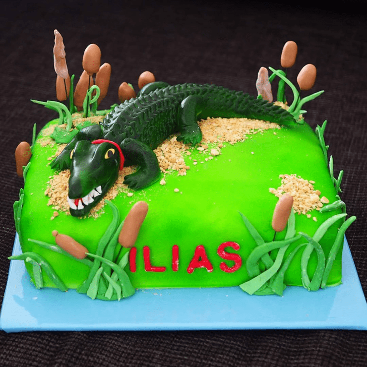 Excellent Alligator Cake