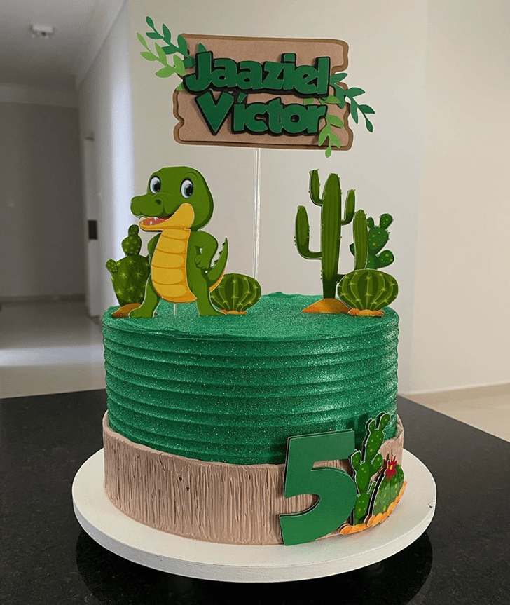 Refined Alligator Cake