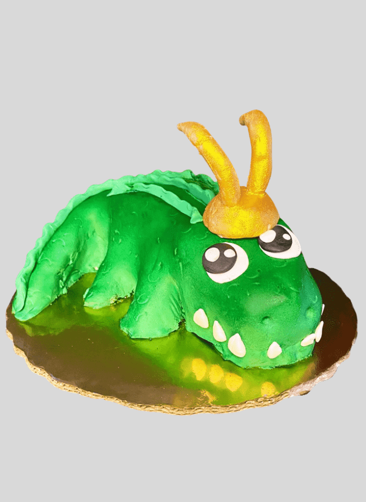 Adorable Alligator Cake Cake