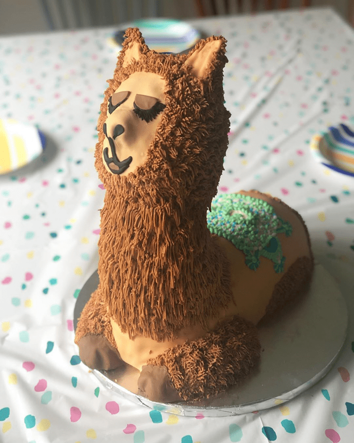 Marvelous Alpaca Cake