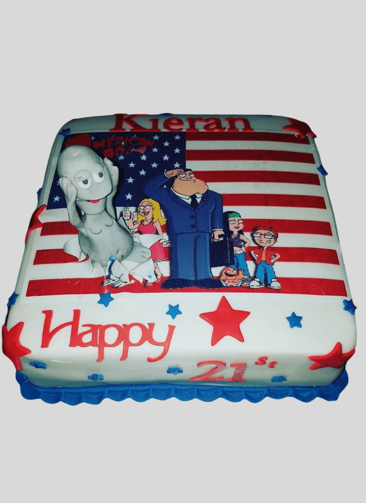 Beauteous American Dad Cake