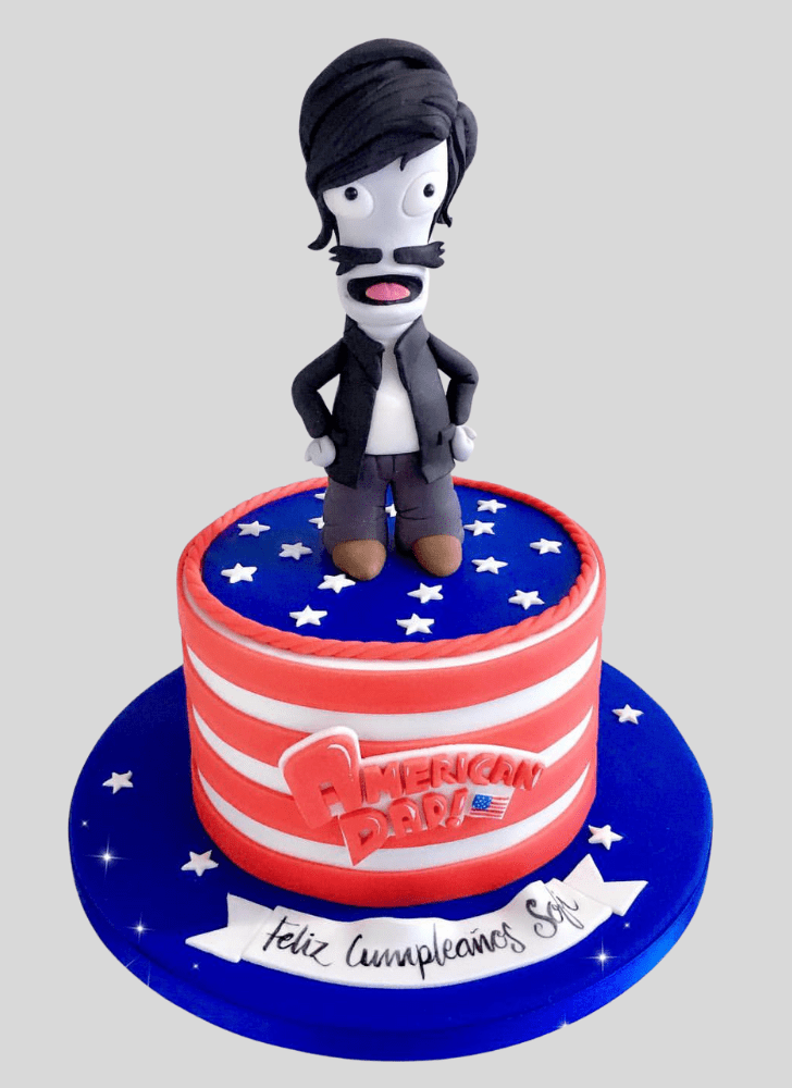 Classy American Dad Cake