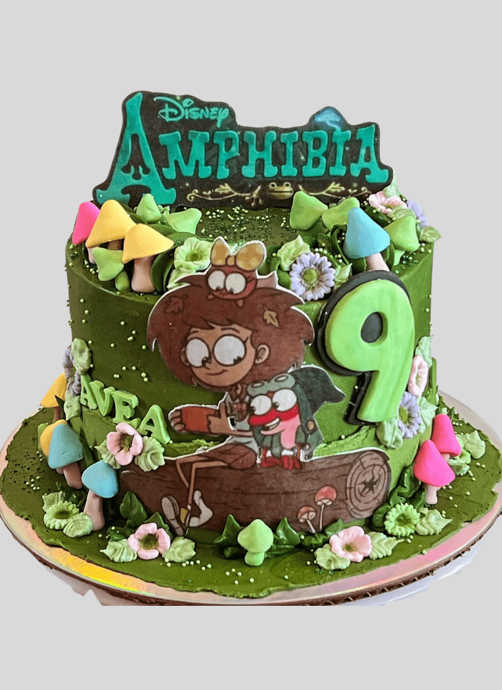 Angelic Amphibia Cake