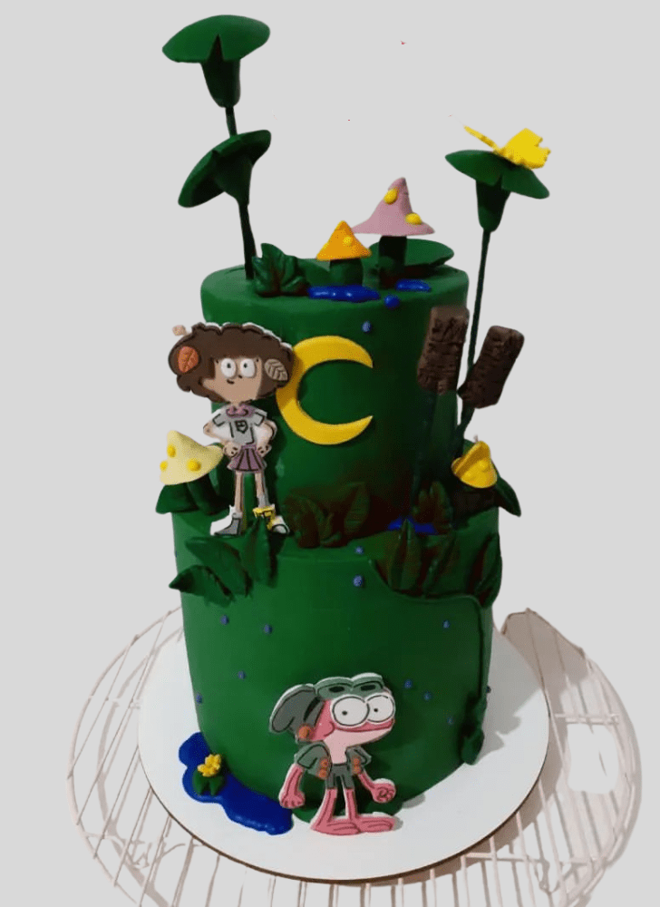 Appealing Amphibia Cake