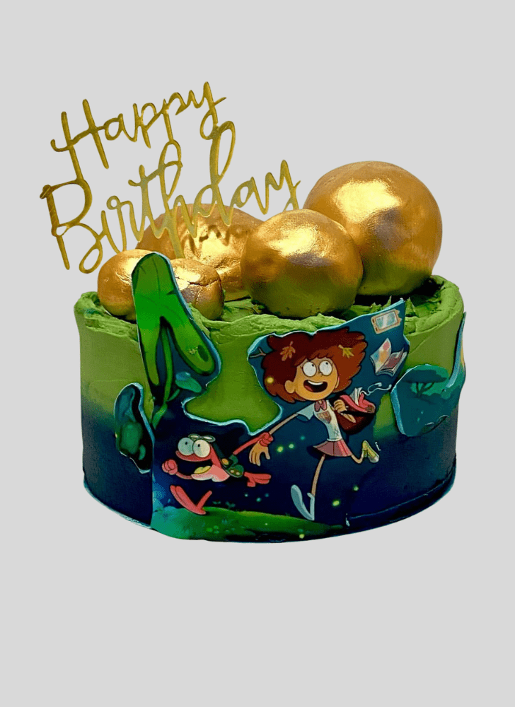 Delicate Amphibia Cake