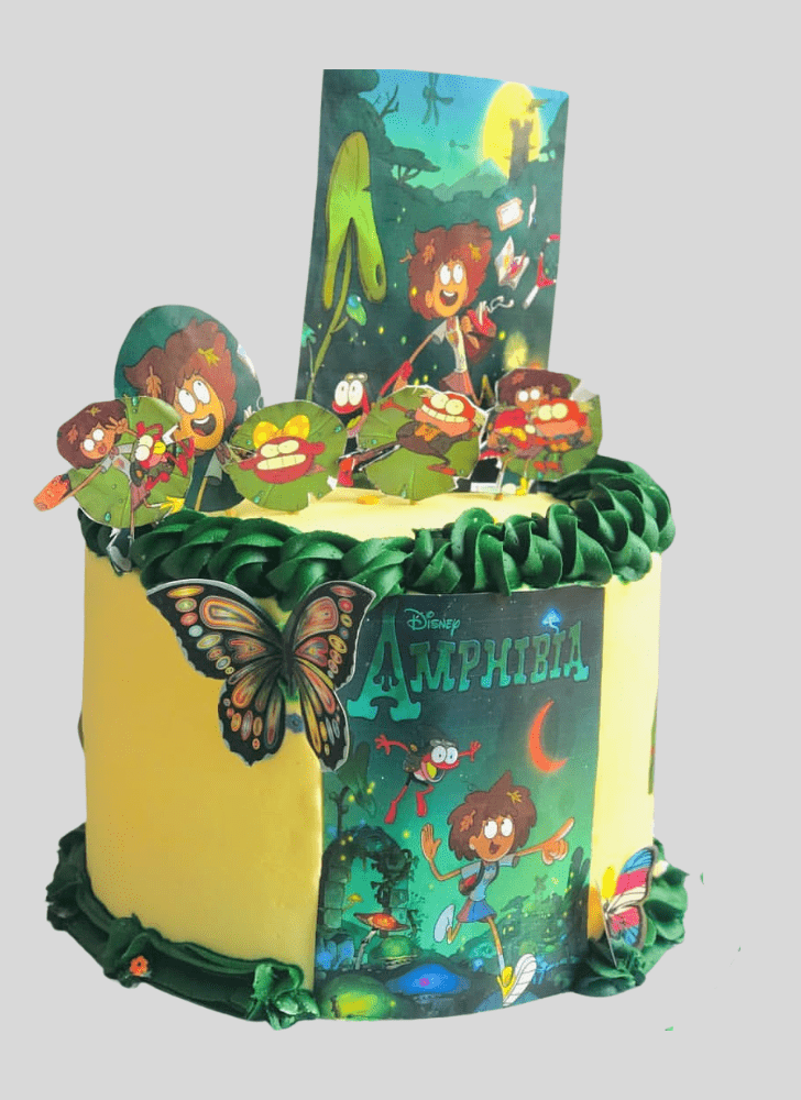 Divine Amphibia Cake