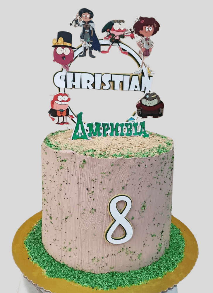 Enthralling Amphibia Cake