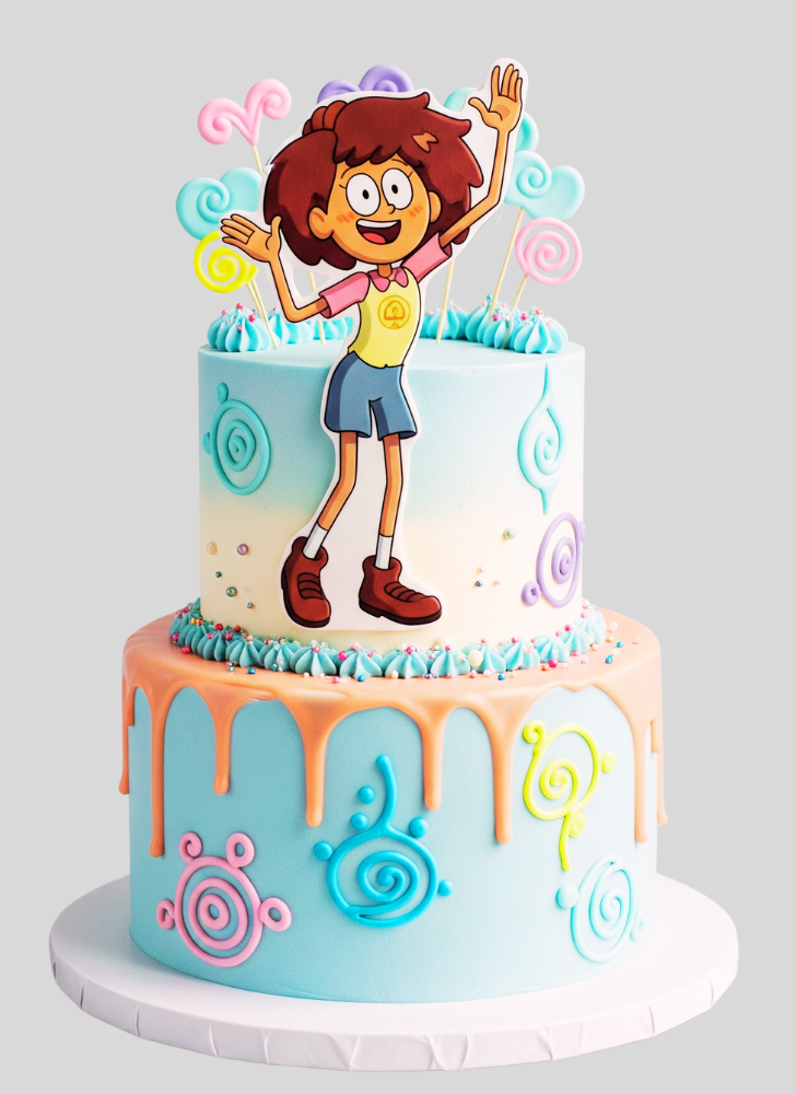 Classy Amphibia Cake