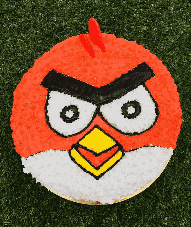 Fascinating Angry Birds Cake