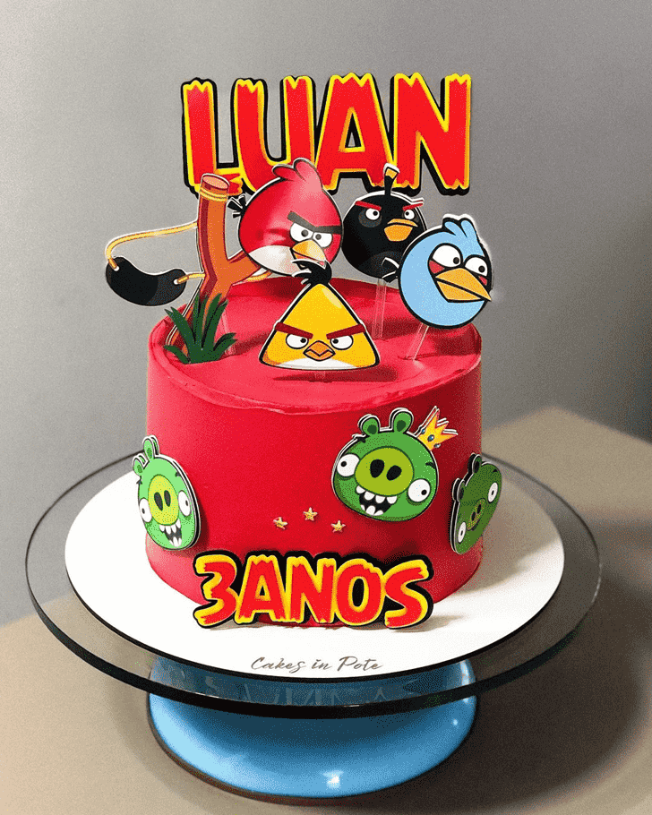 Fetching Angry Birds Cake