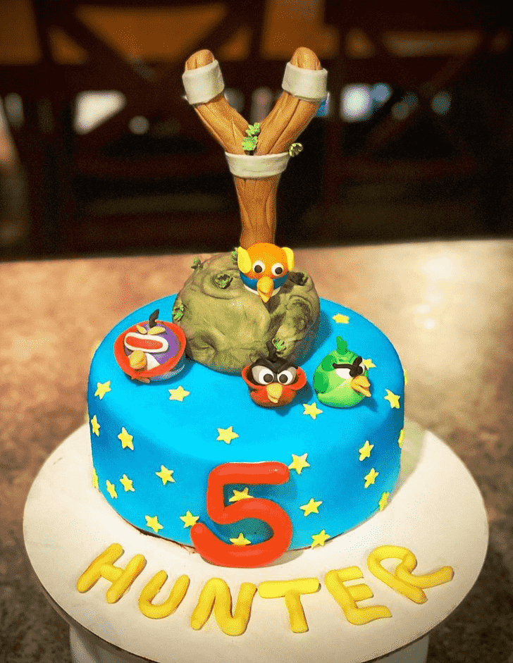 Good Looking Angry Birds Cake