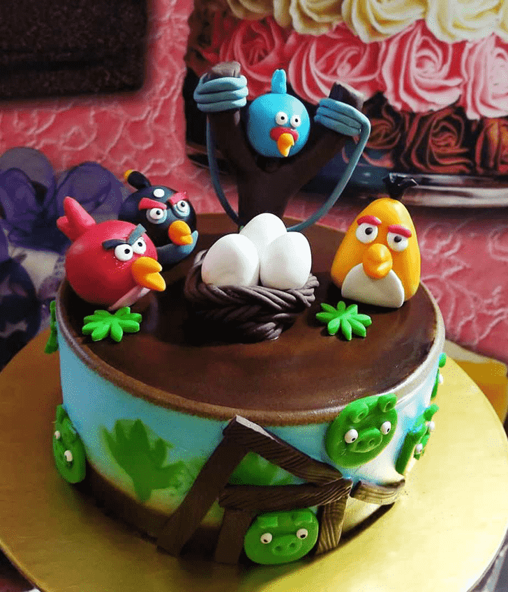 Magnificent Angry Birds Cake