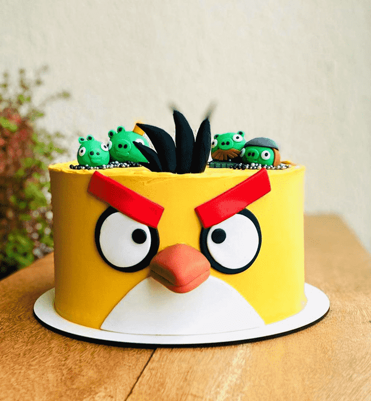 Radiant Angry Birds Cake