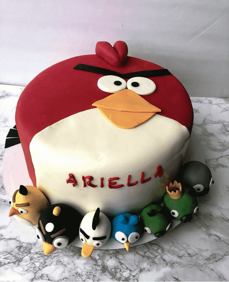 Stunning Angry Birds Cake