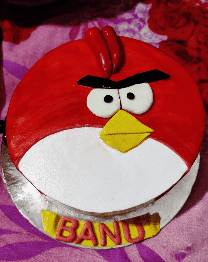 Beauteous Angry Cake