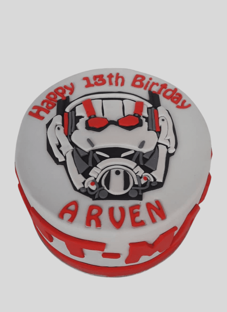 Dazzling Ant-Man Cake