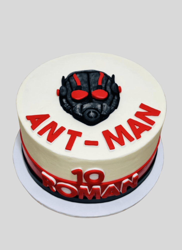 Enticing Ant-Man Cake