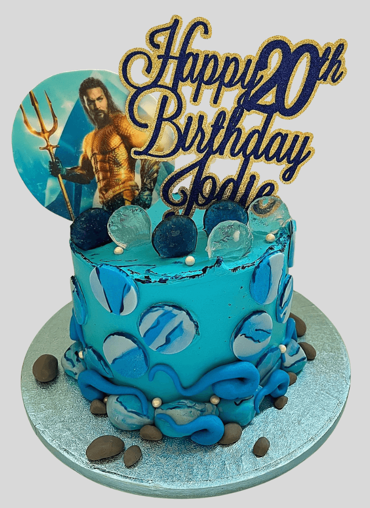 Excellent Aquaman Cake