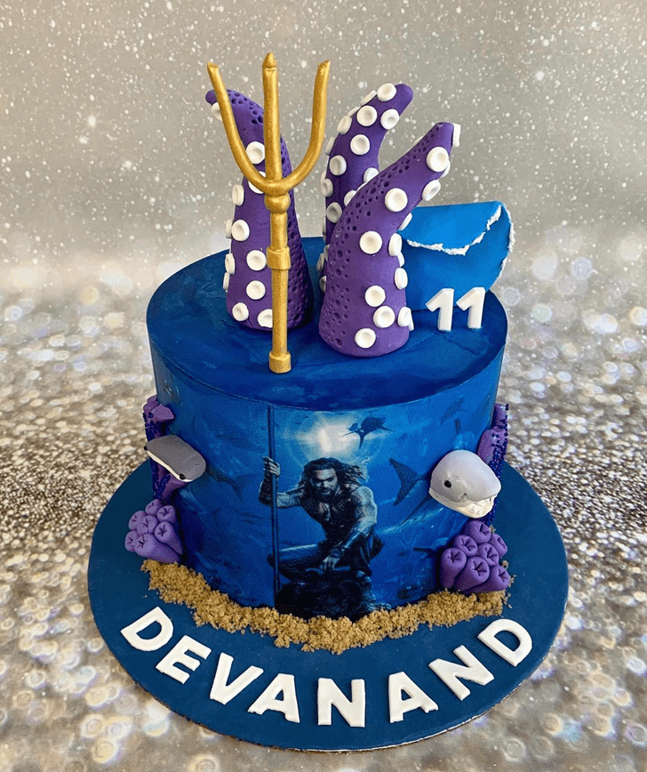 Divine Aquaman Cake