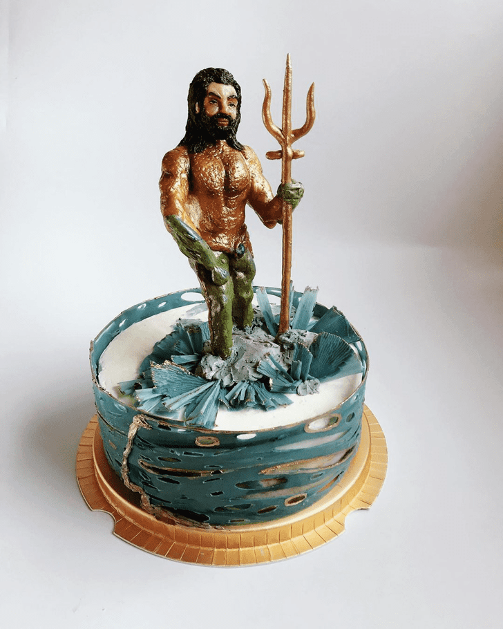 Magnificent Aquaman Cake