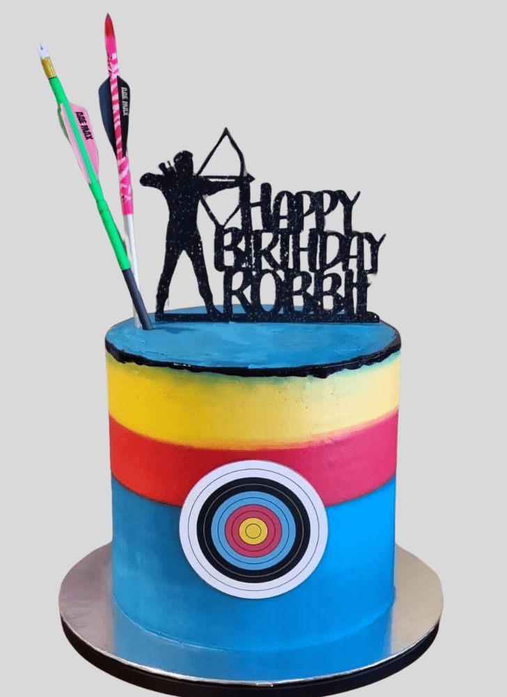 Admirable Archery Cake Design