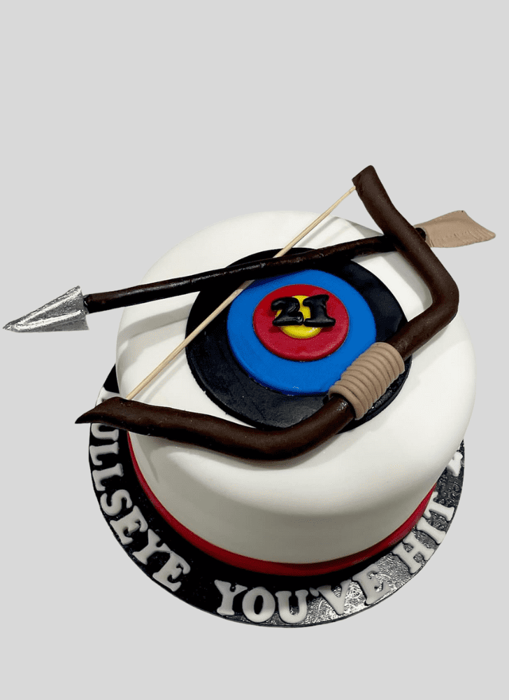 Angelic Archery Cake