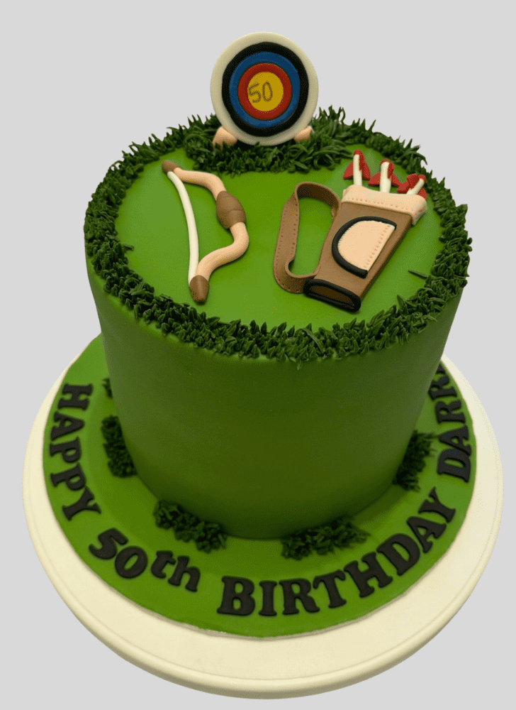 Captivating Archery Cake