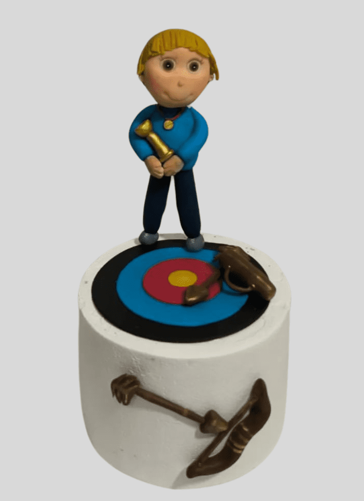 Classy Archery Cake