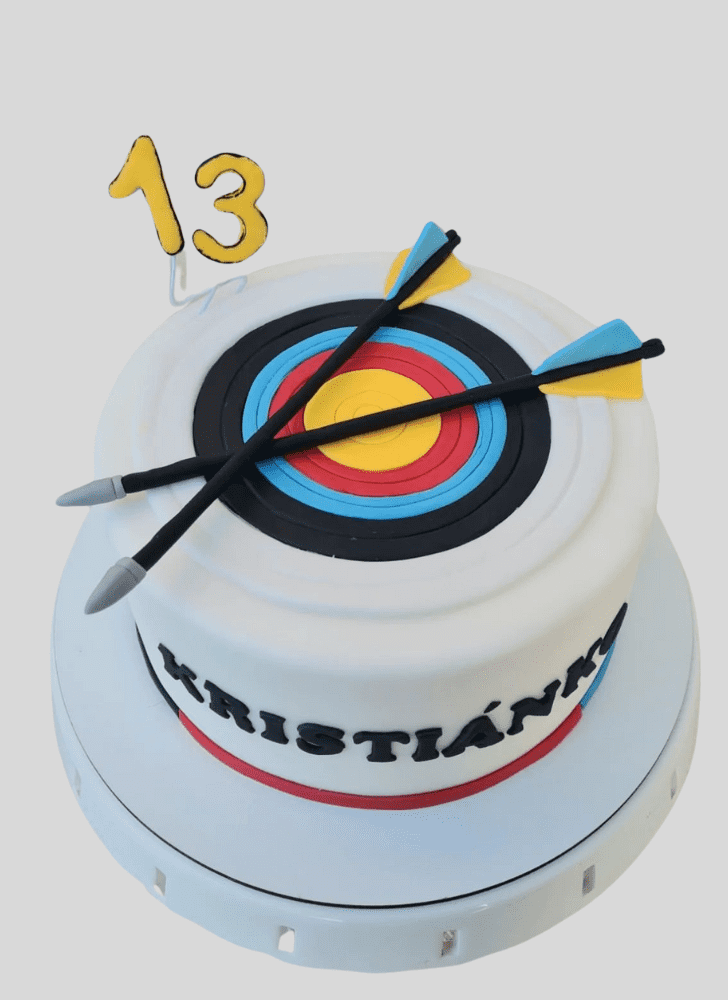 Comely Archery Cake