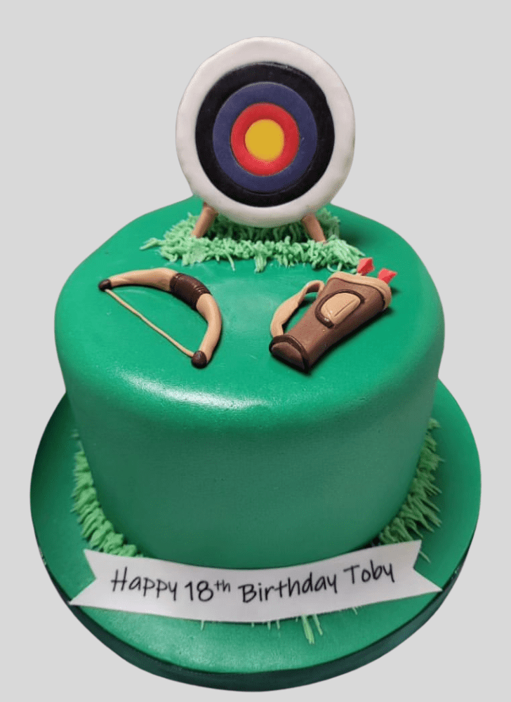 Delightful Archery Cake