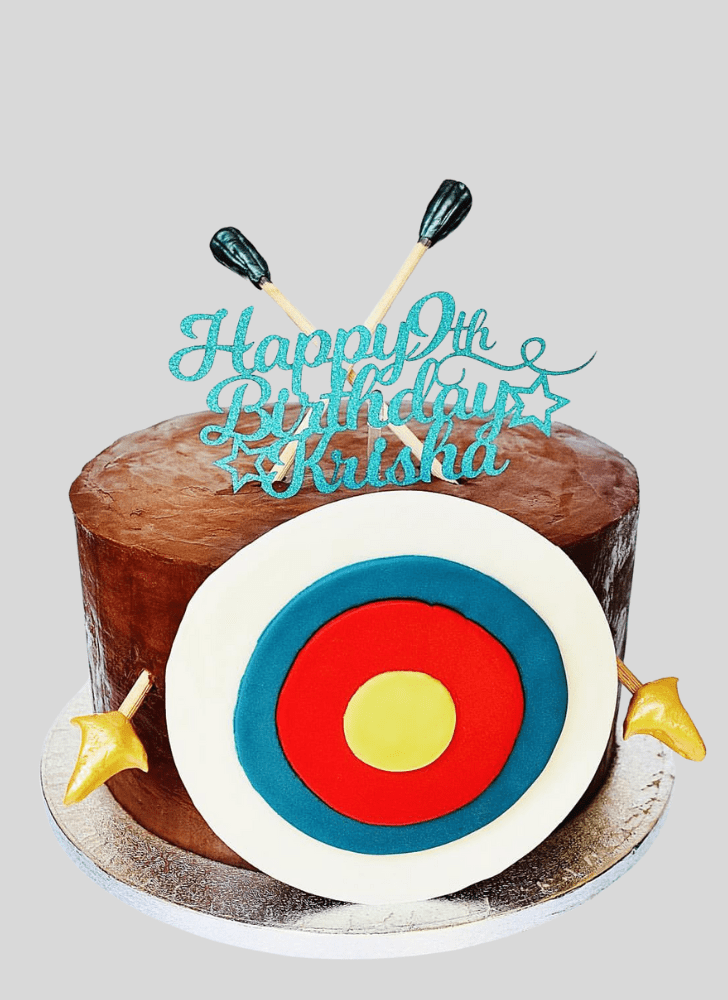 Fetching Archery Cake