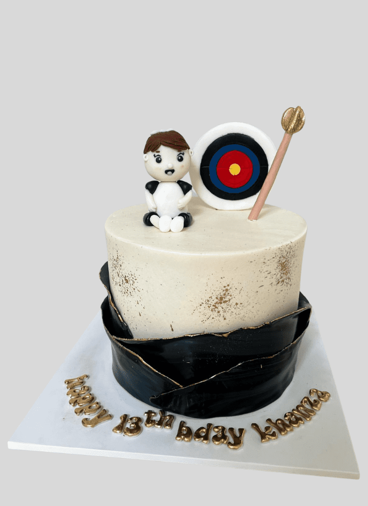 Inviting Archery Cake