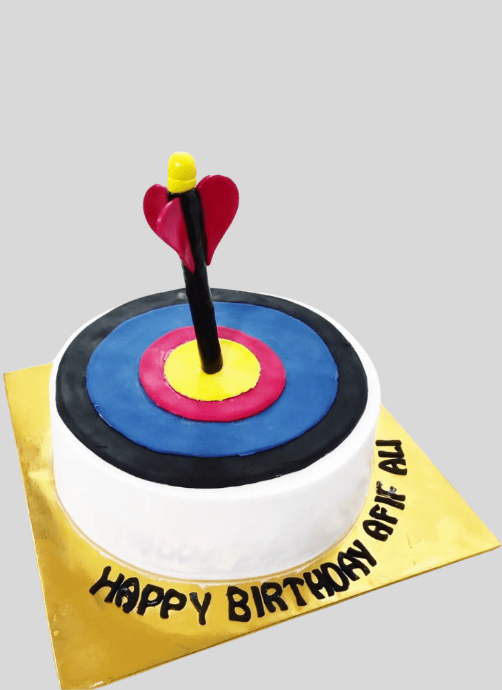 Lovely Archery Cake Design