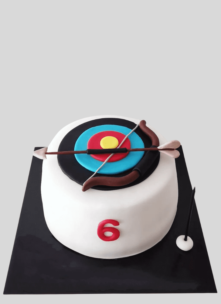 Wonderful Archery Cake Design