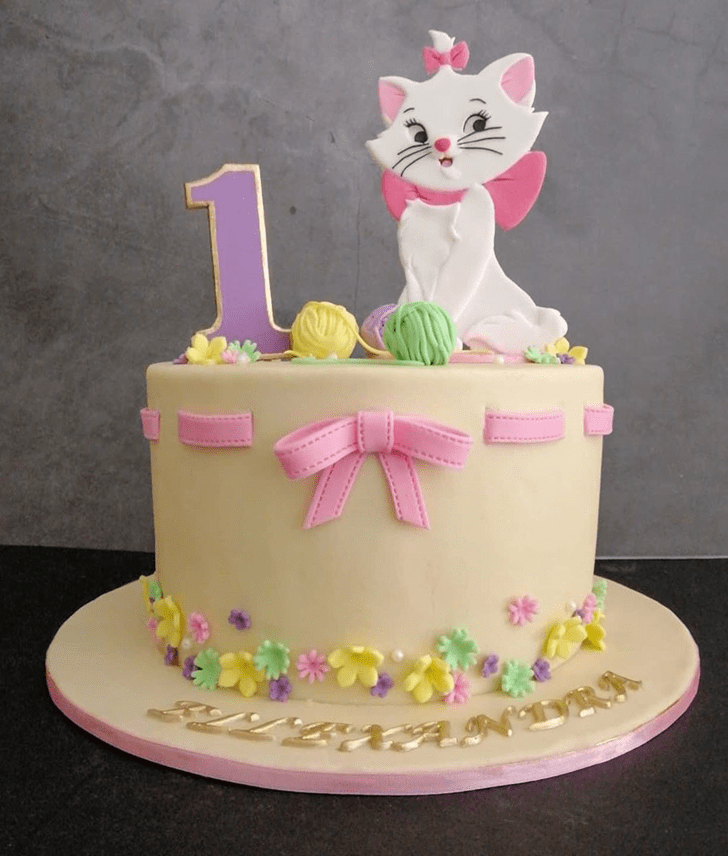 Appealing Aristocats Cake