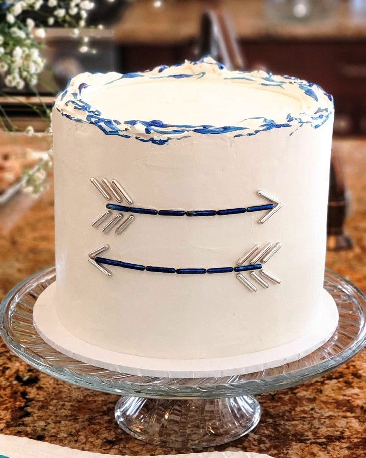 Captivating Arrow Cake